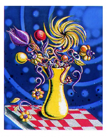  Kenny Scharf, Towers of Flowers