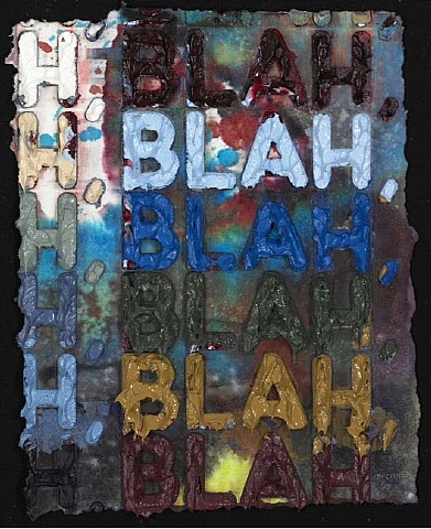  Mel Bochner, Blah, Blah, Blah