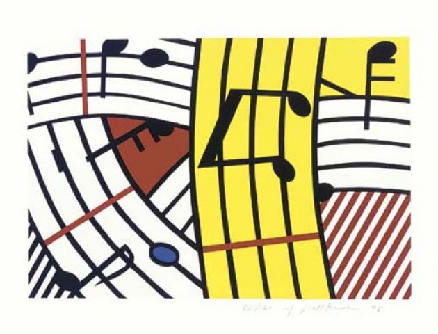  Roy Lichtenstein, Composition