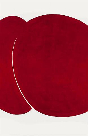  Markus Prachensky, Red on White