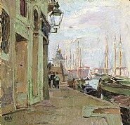 Am Zattere in Venedig