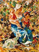 Mother with Children