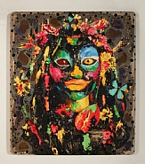 Ashley Bickerton - Black Head I, 2012