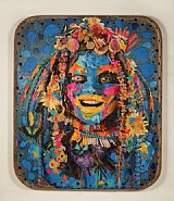 Ashley Bickerton - Blue Head I, 2012