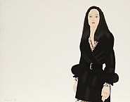 Alex Katz - Maria 1 (Prints and Multiples) h: 43 x w: 55 cm / h: 16.9 x w: 21.7 in