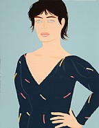 Alex Katz - Grey Dress (Prints and Multiples) h: 91.5 x w: 71 cm / h: 36 x w: 28 in