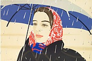 Alex Katz - Blue Umbrella (Prints and Multiples) h: 20 x w: 30 cm / h: 7.9 x w: 11.8 in