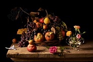 Fruit and Roses, d’après I.S., 2010
