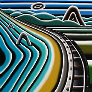 Gleise am Meer