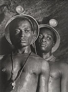 Margaret Bourke-White - South African Gold Miners, Kimberley Mines, Johannesburg, 1950