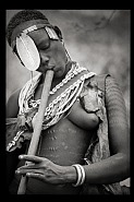 Cradle of Mankind: Hamar Flute Player, Turmi, Ethiopia