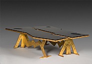 Libor David - Execptional pair of « Dragon » coffee tables, 2012