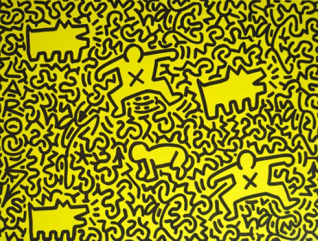  Keith Haring, Collaboration with LA II