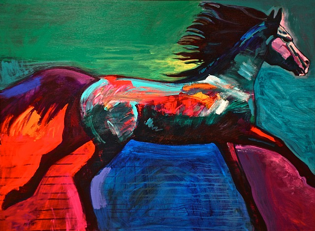  John Nieto, Comanche Pony