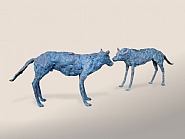 Male and Female Wolf