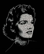 Vik Muniz - Jackie (From Pictures of Diamonds), 2005