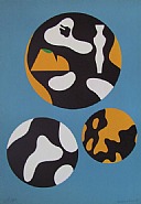Hans Arp - De la Famille des Etoiles, 1965