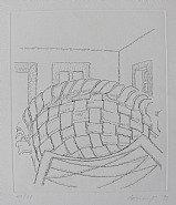 Richard Artschwager - Table, Window, Mirror, Door, Basket, 1993