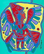 Norval Morrisseau - Week-Kuno l Shaman In The Astral Plane, 1993