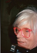 Andy Warhol (Dezember 1985, New York)