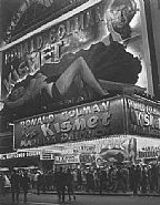 Huge Billboard Dipicting Marlene Dietrich in Kismet