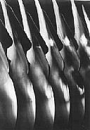 Margaret Bourke-White - Plow Blades, Oilver Chilled Plow Co. (Photographs) h: 20 x w: 16 in / h: 50.8 x w: 40.6 cm