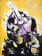 Hans Hofmann - Seated Woman IV (Paintings) h: 61 x w: 47 in / h: 154.9 x w: 119.4 cm