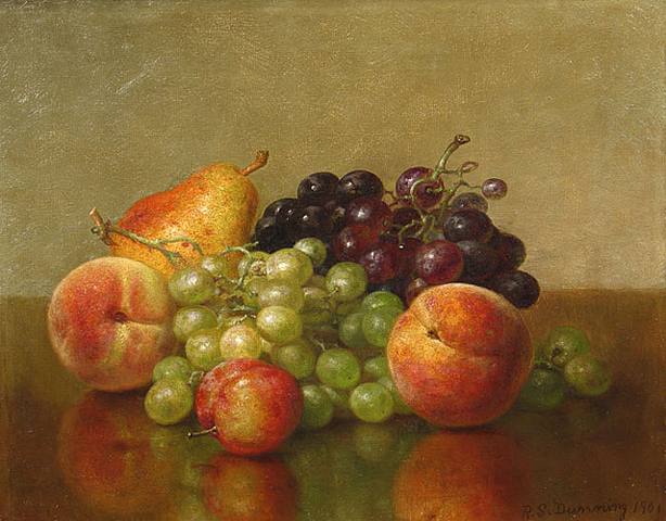  Robert Spear Dunning, An Arrangement of Fruit