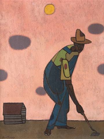  Robert Gwathmey, Man with Hoe