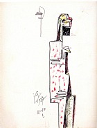 Julio González - Femme aux grandes mains I (Works on Paper (Drawings, Watercolors etc.)) h: 26.1 x w: 16.8 cm / h: 10.3 x w: 6.6 in