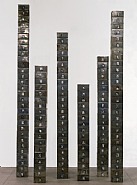 Christian Boltanski - Reserve of Dead Swiss (One's Not Dead) (Installations) h: 142.5 x w: 86 x d: 38.4 in / h: 362 x w: 218.4 x d: 97.5 cm