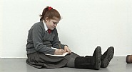 Rineke Dijkstra - Ruth Drawing Picasso, Tate Liverpool, UK (Installations)