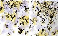 Louisa Chase - Swarm (diptych) (Prints and Multiples) h: 20 x w: 16 in / h: 50.8 x w: 40.6 cm
