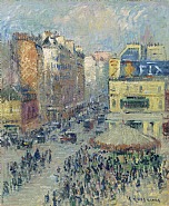 La rue du Clignancourt, Paris