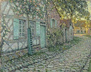 Les roses sur la maison, Gerberoy