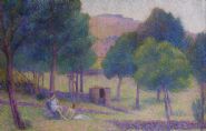 Hippolyte Petitjean - Paysage Idyllique (Paintings)