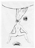 Louise Bourgeois - Anatomy (Detail) (Prints and Multiples) h: 66 x w: 47.7 cm / h: 26 x w: 18.8 in