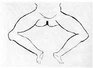 Louise Bourgeois - Anatomy (Detail) (Prints and Multiples) h: 66 x w: 47.7 cm / h: 26 x w: 18.8 in
