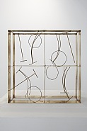 Fausto Melotti - Contrappunto X, <i>1973 (1985)</i> (Sculptures) h: 50 x w: 50 x d: 15 cm / h: 19.7 x w: 19.7 x d: 5.9 in