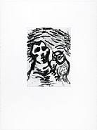 Maria Lassnig - Weisheit (Prints and Multiples) h: 29.2 x w: 22 cm / h: 11.5 x w: 8.7 in