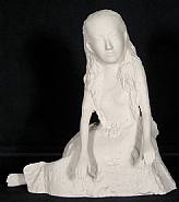 Kiki Smith - Alice II (feet uncrossed) (Ceramics) h: 25.4 x w: 26.7 x d: 17.8 cm / h: 10 x w: 10.5 x d: 7 in