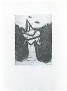 Maria Lassnig - Mutterschiff (Prints and Multiples) h: 53 x w: 39.2 cm / h: 20.9 x w: 15.4 in