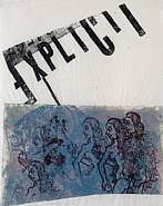 Nancy Spero - Explicit-The Apple (Works on Paper (Drawings, Watercolors etc.))