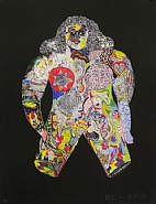 Niki de Saint Phalle - LA FEMME (PORTRAIT OF MIMI) OR CLARISSA (Prints and Multiples) h: 25.6 x w: 19.9 in / h: 65 x w: 50.5 cm