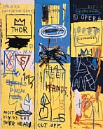 Jean-Michel Basquiat - Charles The First (Prints and Multiples) h: 61 x w: 48 in / h: 154.9 x w: 121.9 cm