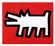 Keith Haring - Icons #2 (Prints and Multiples) h: 21 x w: 25 in / h: 53.3 x w: 63.5 cm