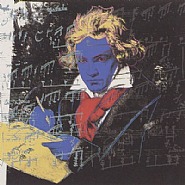 Andy Warhol - Beethoven (II.390) (Prints and Multiples) h: 40 x w: 40 in / h: 101.6 x w: 101.6 cm