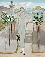 Kees van Dongen - Le Jardin (Le Louvard) (Paintings) h: 36.2 x w: 28.8 in / h: 91.9 x w: 73.2 cm