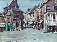 Edward Seago - Rainy Day in Dieppe (Paintings)