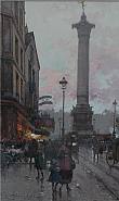 Eugène Galien-Laloue - Colonne de Juillet (Works on Paper (Drawings, Watercolors etc.))